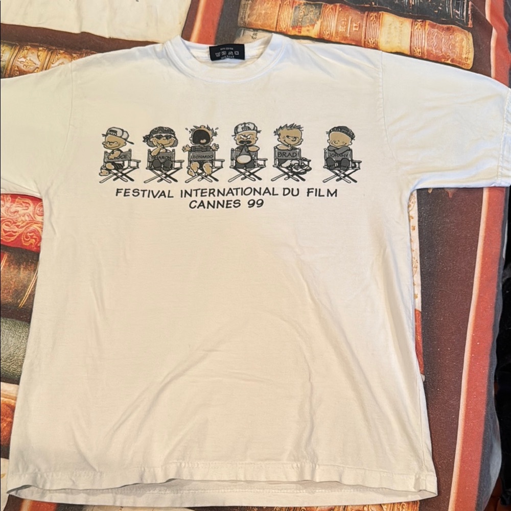 Cannes France Vintage 1999 Festival International Du Film Unisex T-shirt